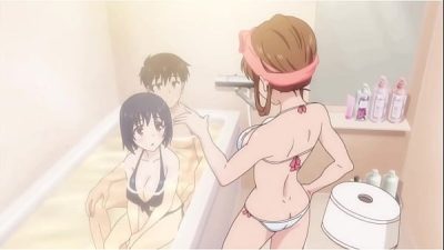 Common bathing with StepSister • Uncensored •
